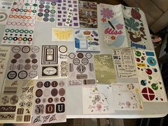 Huge Lot of Variety Stickers for Cards/Scrapbooking-See Photos 1 pound, 12 OZ