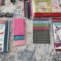 6 American Girl Movies & Craft Lot