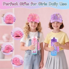 Gifts for Girls 4 5 6 7 8 9 10 Year Old, Decorate Your Own Water Bottle and B…