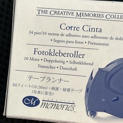 Lot Of 6 Creative Memoies Items Paper And Tools See Photos