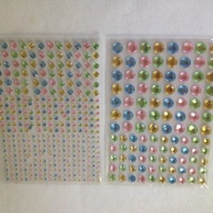 RECOLLECTIONS ADHESIVE 6 SIZES BLUE PINK YELLOW GREEN MULTI-COLOR-SIZES 480p