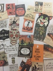 Halloween Die Cuts-Gift Tags~45 Pieces~Mixed Media~Journal~Scrapbook~on Sale!