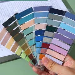 Colourful Index Tabs Translucence Sticky Note Adhesive Sticky Pad Memos Pad