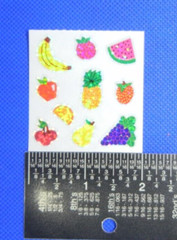 Fresh Fruits Grapes Bananas Cherries Orange Prismatic Sandylion Sticker Mod
