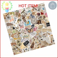 300 Pcs Vintage Stickers, Junk Journal Supplies, Cute Stickers for Journaling Su