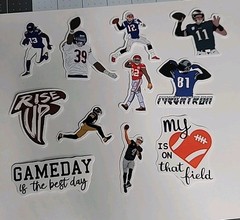 ASST FOOTBALL FOOTBALL STICKERS (SP7) ST4