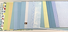 BABY BOY Theme Scrapbook Kit 12×12 Paper, Sticker, Embellishments, Tags ETC (B)