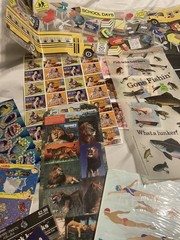 NEW LOT SCRAPBOOKING STICKERS , DIE CUTS , RUB ONS & TATTOOS. Roughly 40-50pcs