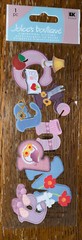 RARE ! Lot Of 2 Jolees Grandma & Grandpa Titles Grandparents Golf Crafts Flowers
