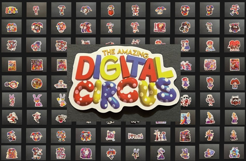 Amazing Digital Circus Sticker ADC Stickers 2″- 3″