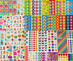 16 New Full STICKER Sheets | Back 2 School Bundle | Kids Teachers TEENS Girl Boy