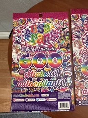 Lisa Frank Sticker Book 600 Stickers ~ Qty 2 Sets