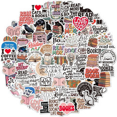 200 PCS Book Stickers for Adults,Bookish Stickers for Kindles,Book Journal Stick