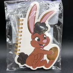 Black Paper Party Easter 4 Notebooks Boy & Girl In Egg Shells Chocolate Bunny