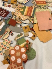 1000’s Papercrafting Chipboard Accents Scrabble Wood Letter Tags Sayings
