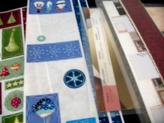 Lot of Stickers, Christmas Sparkle, Title stickers Twinkle, Holly Days, Dazzle.