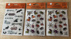 Lot of 3 New Vintage 2000s Michaels Stores Halloween Sticker Packs 126 total