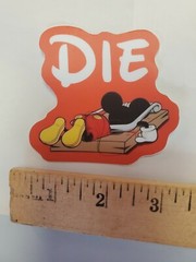 Disney Mickey Mouse 🐭 STICKERS PACK OF FIVE ** WORLDWIDE 🌐 SHIPPING **
