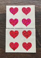 Vintage Mrs. Grossman HEART Sticker Sheets ~ Many Choices ~ U CHOOSE ~ New
