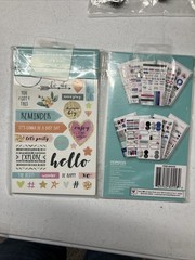 Horizon Group 2 Sets CREATIVE YOU 80555 Journaling Scrapbook Calendar 20 Sheets
