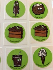 vintage Stickers Scratch N Sniff Lot HTF Matte CTP 80s