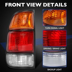Tail Light Assemblies Compatible with Toyota Tundra 2000-2006 Regular & Acces…