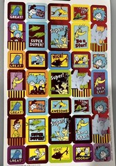 Dr. Seuss 245 Sticker Book 1 Foil Sheet – 4 Sheets Total – NEW