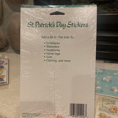 Vintage 1980s Stickers New Sealed Stickers Hallmark AGC Carlton Randor Suzy Spaf