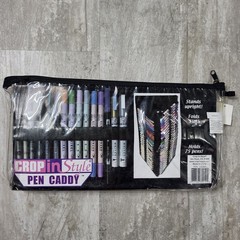 Crop In Style Pen Caddy New! Holds 75 Pens!