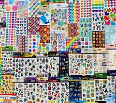 HUGE STICKER Collection Sandylion Hallmark RECOLLECTIONS AGC HASBRO CARLTON LOT