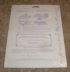 The Gifted Line ~ John Grossman 8×10 Printed DieCuts ~ Victorian Fans, Hat, Shoe