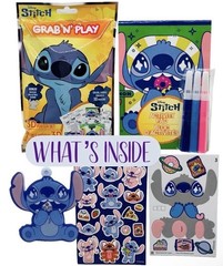 Stitch Mini Journal, Activity Set, Coloring Book, Crayons, Pens & Sticki Rolls