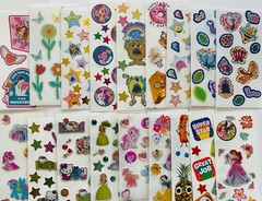 575+ Stickers Mxd Themes, Cat In the Hat, Mickey Mouse, Bluey, Disney Themes +