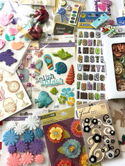 #367 MIXED LOT 50pkgs JOLEE’S FOREVER IN TIME MARTHA STEWART K & COMPANY LETTERS