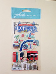 RETIRED XL Jolee’s Boutique Embellishments – London England – 50-50914