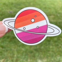 50pcs LESBIAN Stickers, Pride, Rainbow, LGTBQ+, Free Shipping*