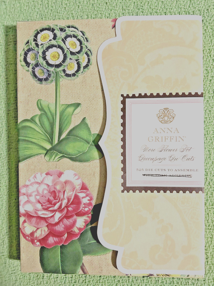 Anna Griffin More Flower Pot Decoupage 500 Die Cuts,