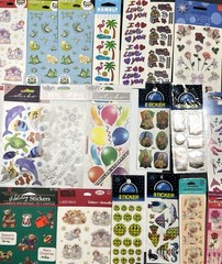 Vintage sticker bundle- new in package