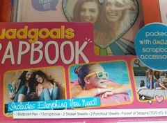 GIRL’S SCRAPBOOK KIT WITH ACCESSORIES! SQUAD GOALS, GIRL POWER FOR AGS 6+ NEW!