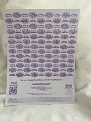 Large Lisa Frank Foil Sticker Sheet