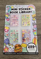 Fashion Angels Super Cute Mini Sticker Book Library for Crafts 200+ New