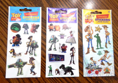 TOY STORY Removable Stickers Disney Pixar Mello Smello Prismatic 1995 Vtg Lot/3