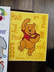 Vintage Winnie The Pooh Sticker Lot Sandylion Disney Tigger Eeyore Piglet 90s