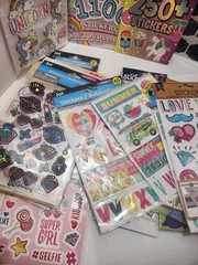 Huge Scrapbook Sticker Lot 5lbs, Puffy, Letters, Animal’s Ect Over 1000 Stickers