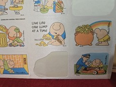 Vtg. Ziggy Stickers Satin-1984 U.P.S., 1982 American Greetings Corp. – 13 Total