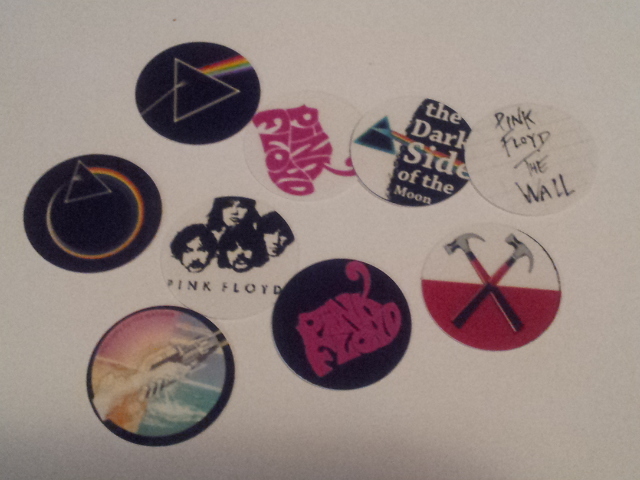 Pre Cut One Inch ROCK BAND Images! Free Shipping in US