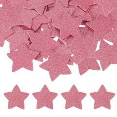 2.2″x2.2″ Star Foam Stickers, 60Pcs EVA Self Adhesive Foam Shape Sticker, Pink