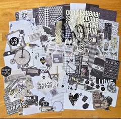 8 Color Junk Journal Scrapbook Bundles Blue Red Orange Yellow Green+ paper more