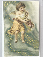 Victorian Angel Stickers YOU CUT Valentine’s Christmas Scrapbook Planner Journal