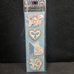 Punch Studio Dimensional Stickers Pastel Christmas by Mary Engelbreit NEW